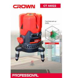 Máy đo mức cân bằng Laser tia đỏ Crown CT44024