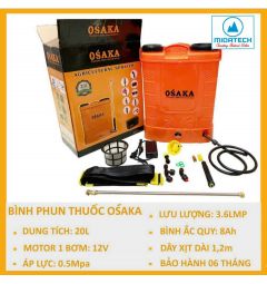 Bình xịt điện OSAKA 12v-8Ah