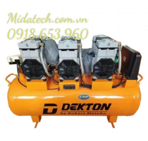 BÌNH NÉN KHI DEKTON DK-89-160 ( 160 LÍT KHÔNG DẦU)