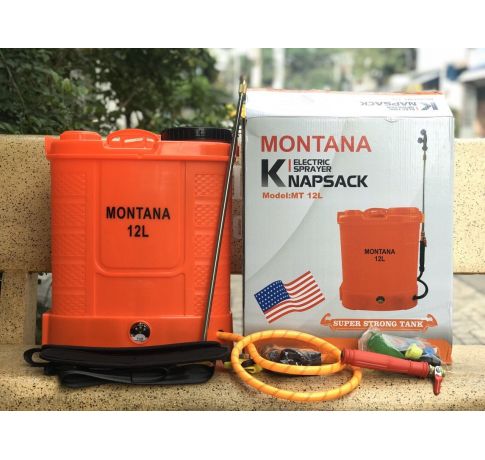 BÌNH XỊT ĐIỆN MONTANA  12 LÍT