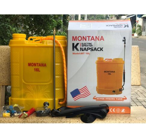 BÌNH XỊT ĐIỆN MONTANA  16 LÍT