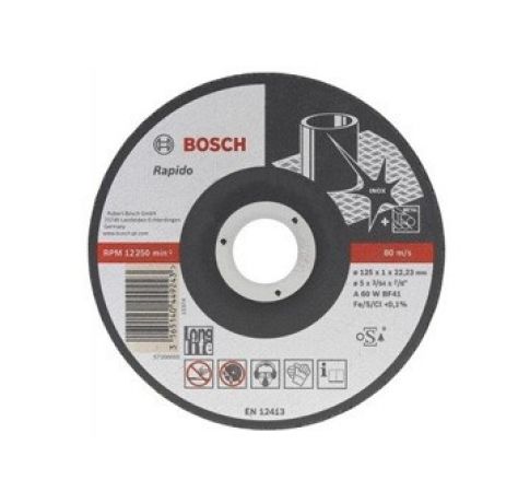 Đá cắt 105x1.0x16mm ( inox) ( 2608607414)