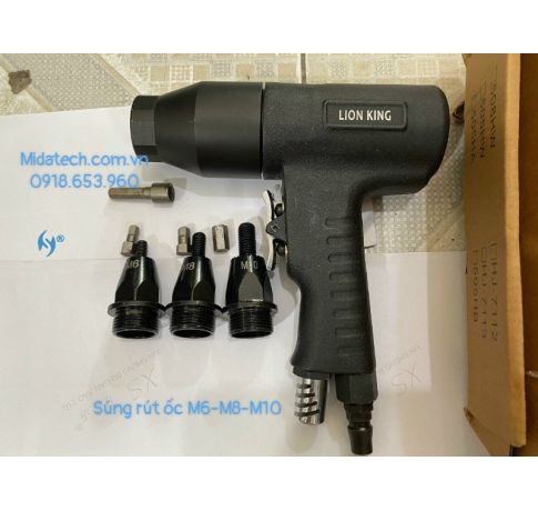 MÁY RÚT ỐC LION KING ( M6-M8-M10)