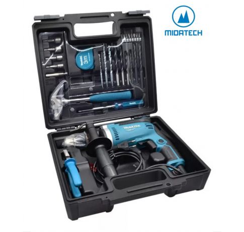 Bộ máy khoan 26 món Makita M8100KX2B 710W