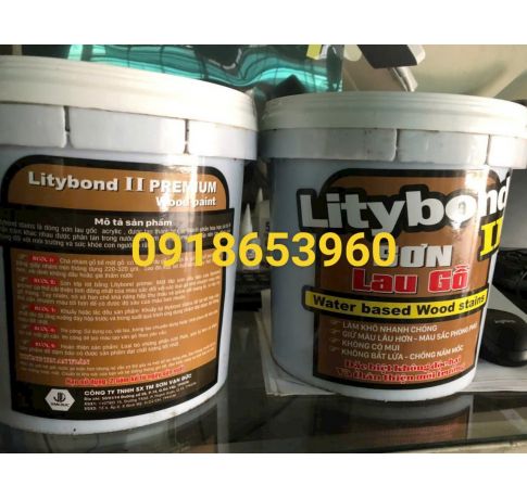 Sơn lau màu gỗ tilybond