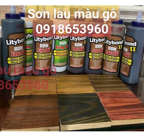 Sơn lau màu gỗ tilybond