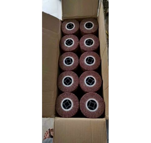 Trục nỉ đỏ đánh đánh sọc inox