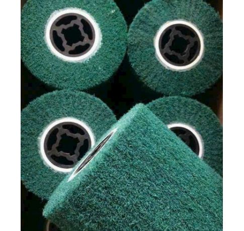 Trục nỉ đỏ đánh đánh sọc inox