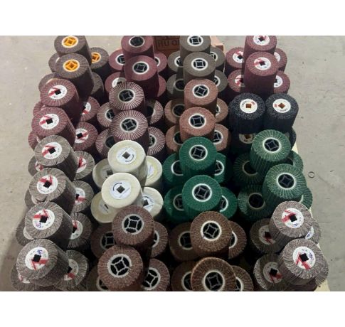 Trục nỉ nhám đánh sọc inox ( hightline )