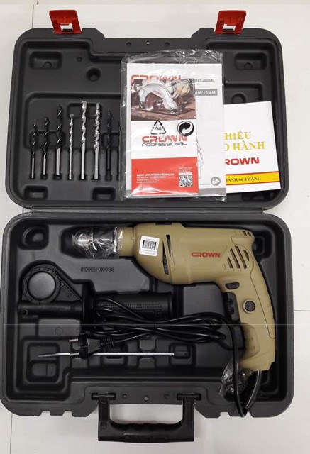 Máy khoan Crown CT10065 BMC ( 13MM )