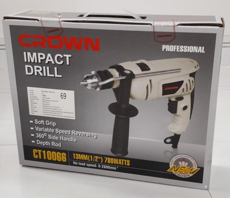 Máy khoan Crown CT10066 ( 13MM )