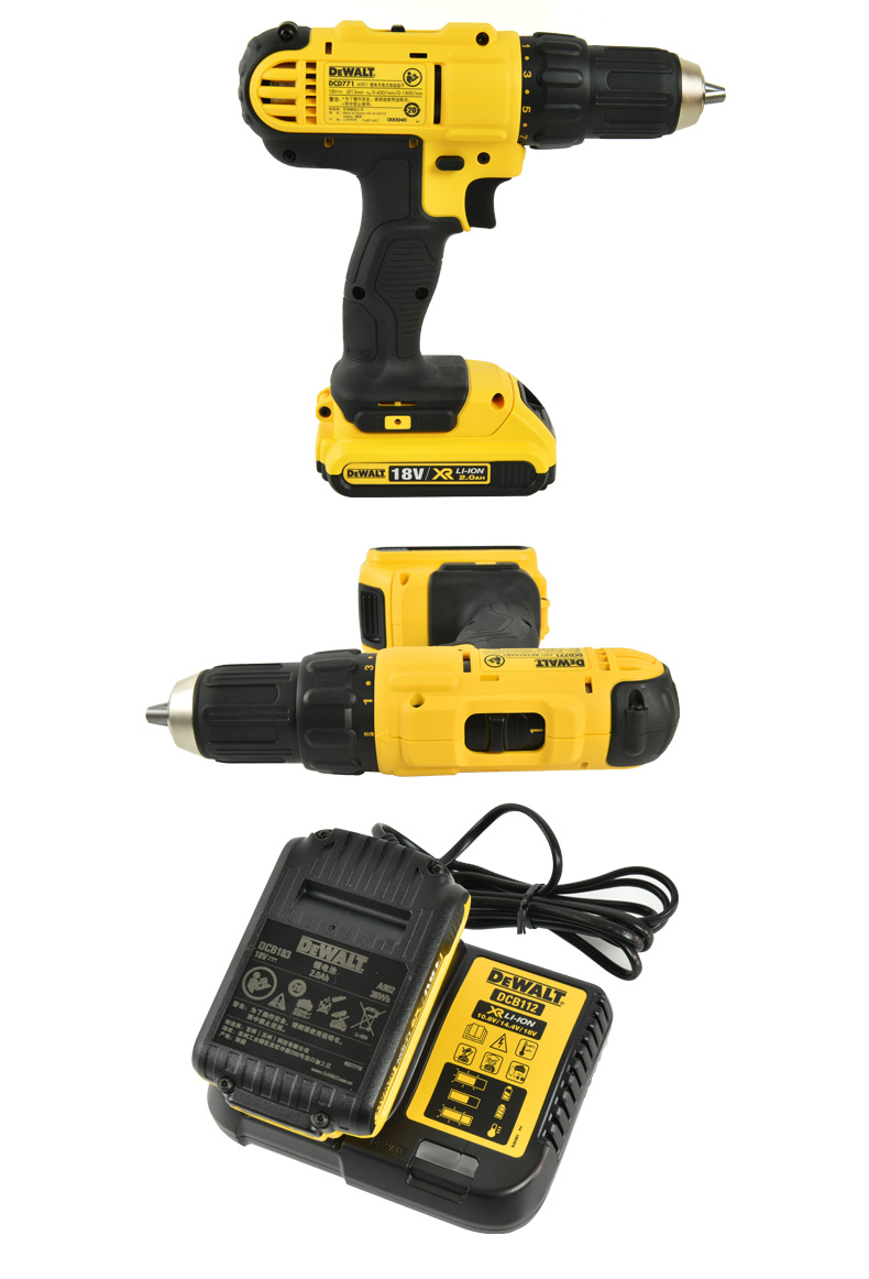 Máy khoan vặn vít dùng pin DeWalt DCD771C2 18V
