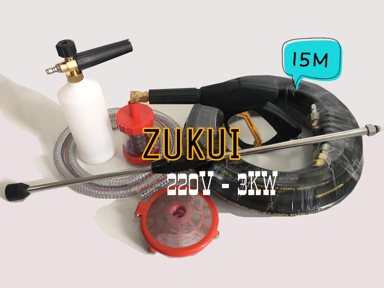 Máy rửa xe chuyên nghiệp Zukui ZK
