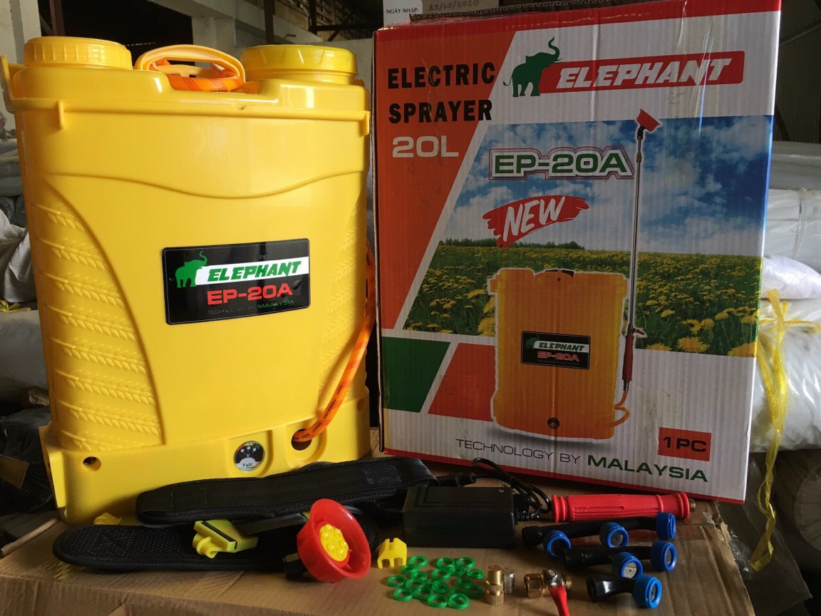 Bình xịt điện ELEPHAN 12v-12Ah