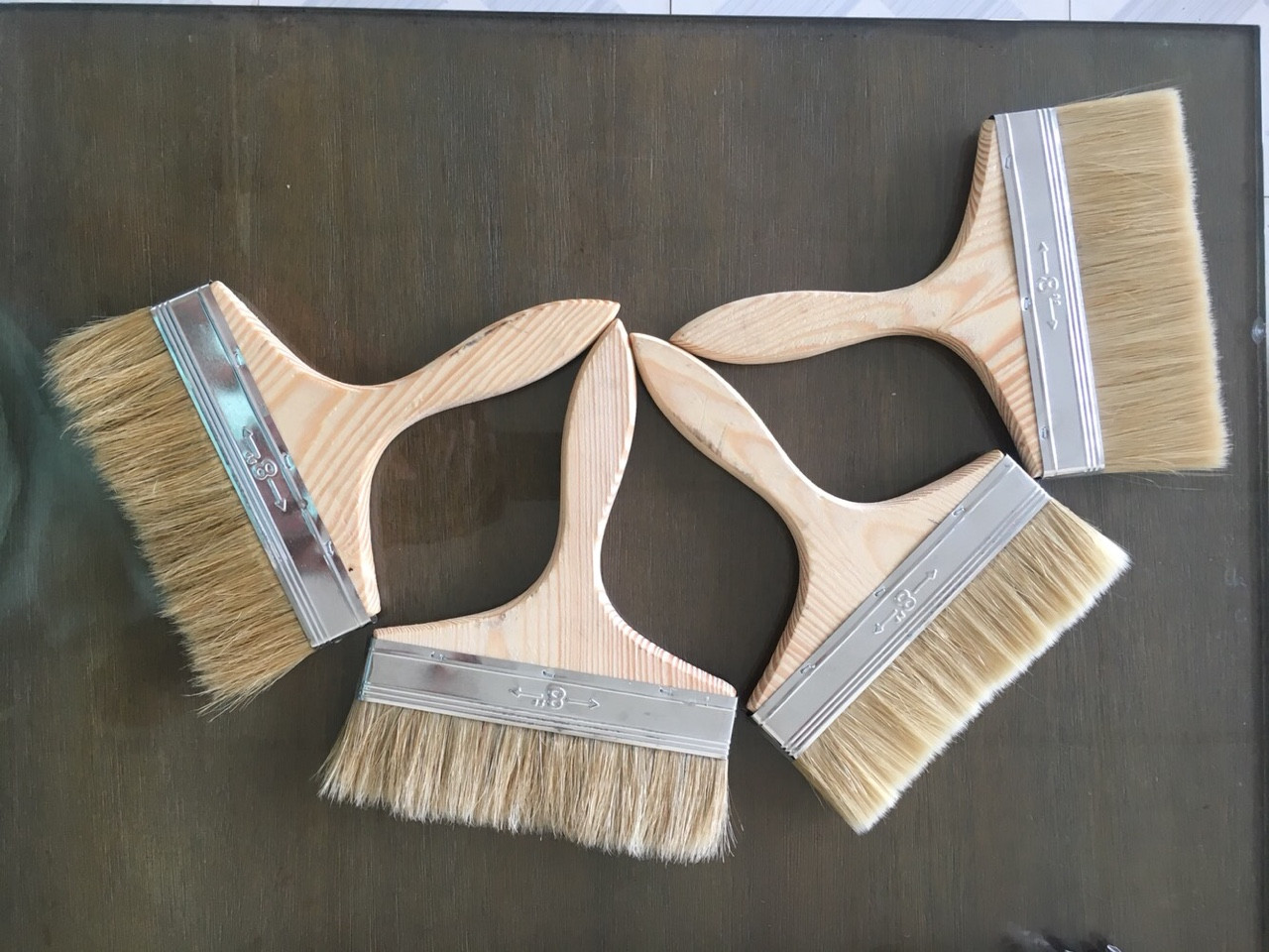 CỌ GỖ VÀ BÀN CHẢI LONG HEO