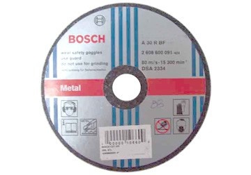 Đá cắt sắt Bosch 125x3x22.2mm ( 2608600270 )