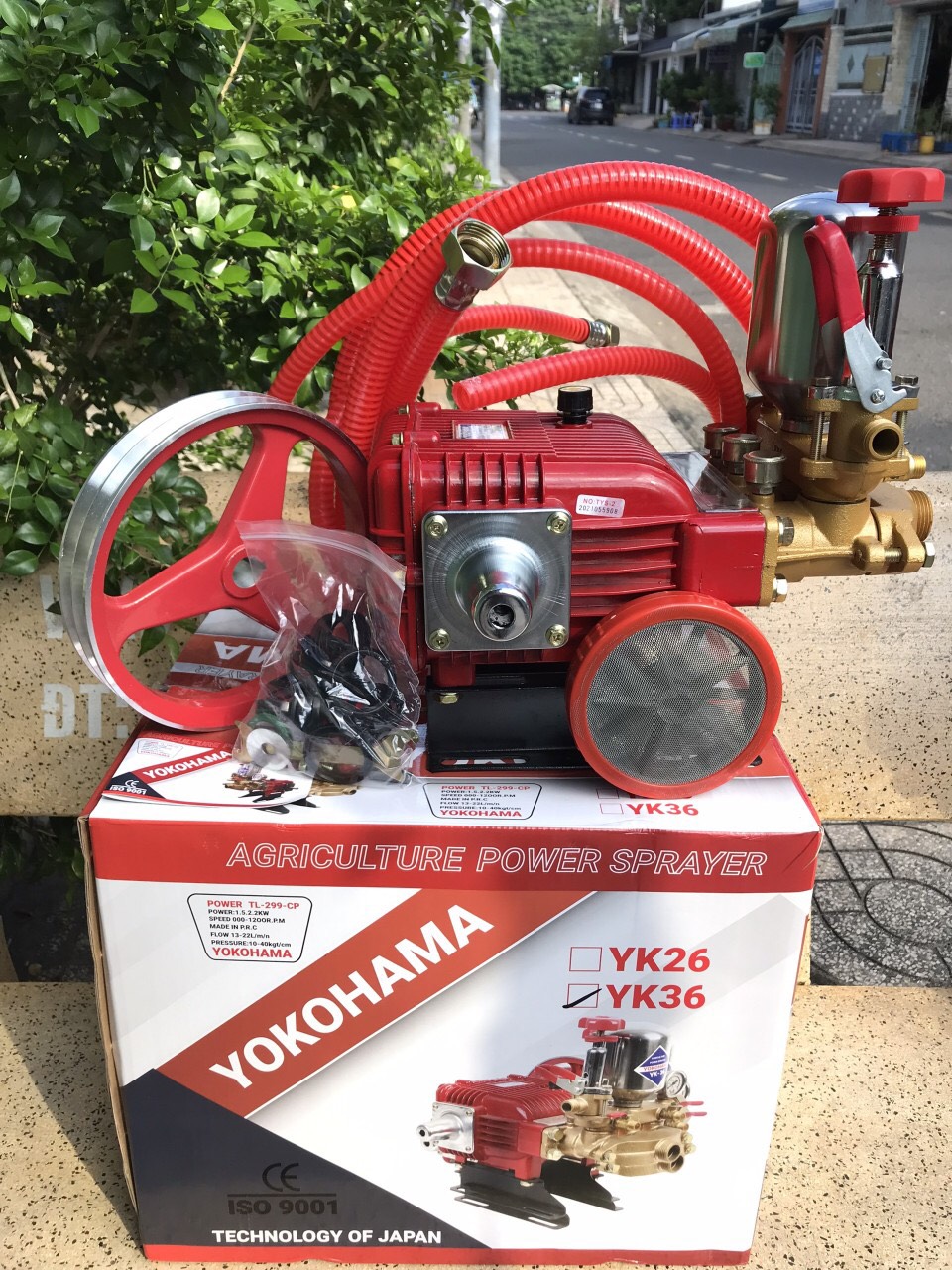 ĐẦU XỊT ÁP LỰC YOKOHAMA YK 36 ( 2HP )