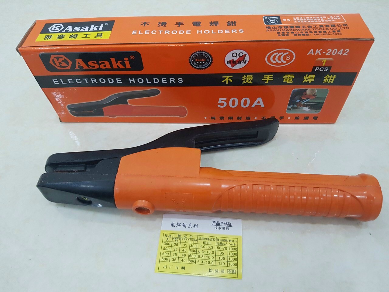 Kìm hàn Asaki 800A AK-2028