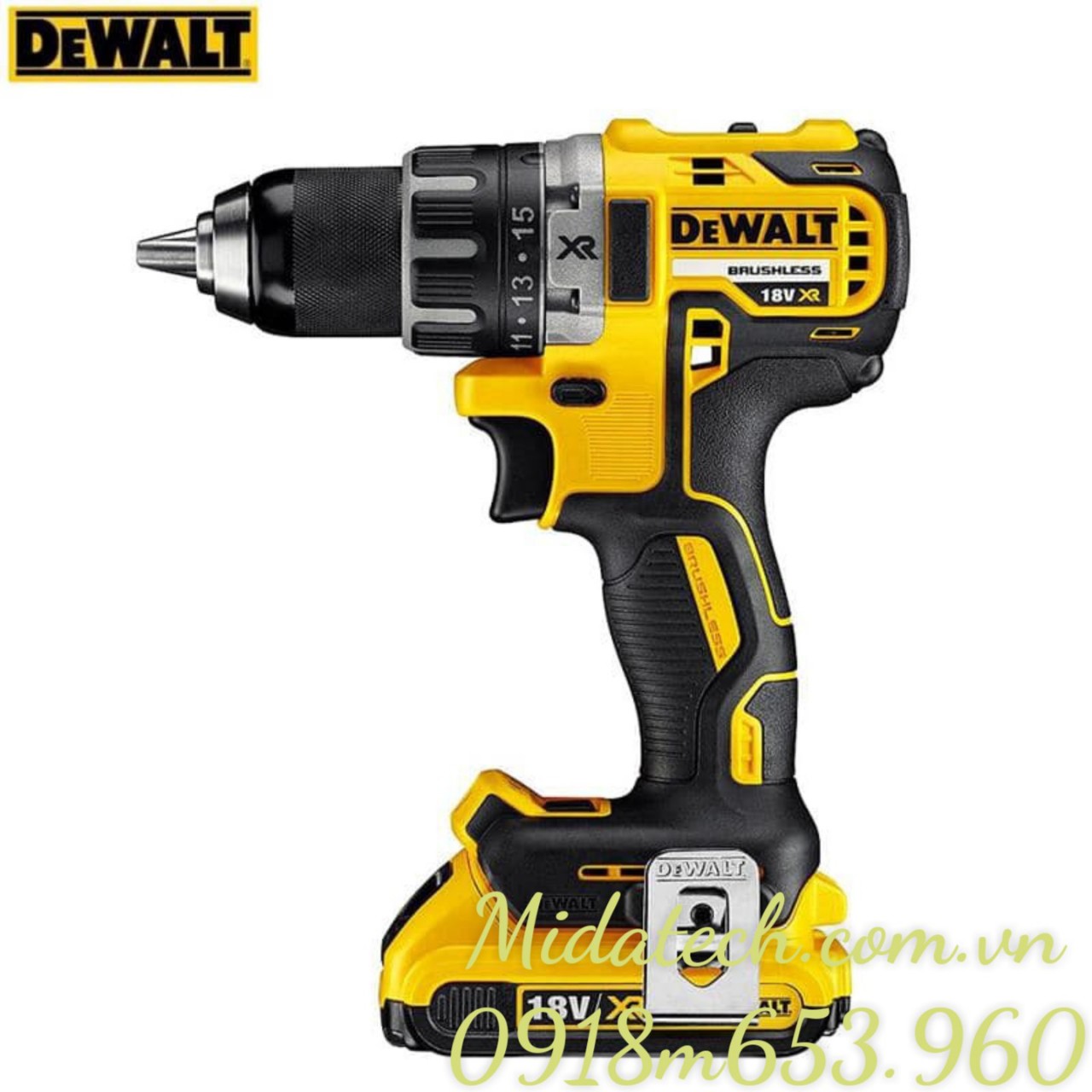  Máy khoan vặn vít dùng pin DeWalt DCD791M2 ( 18V)