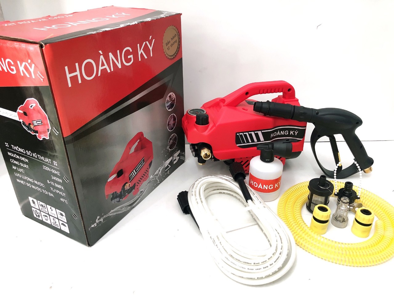 MÁY RỬA XE ZUKUI- HÒNG KÝ H2 2400W