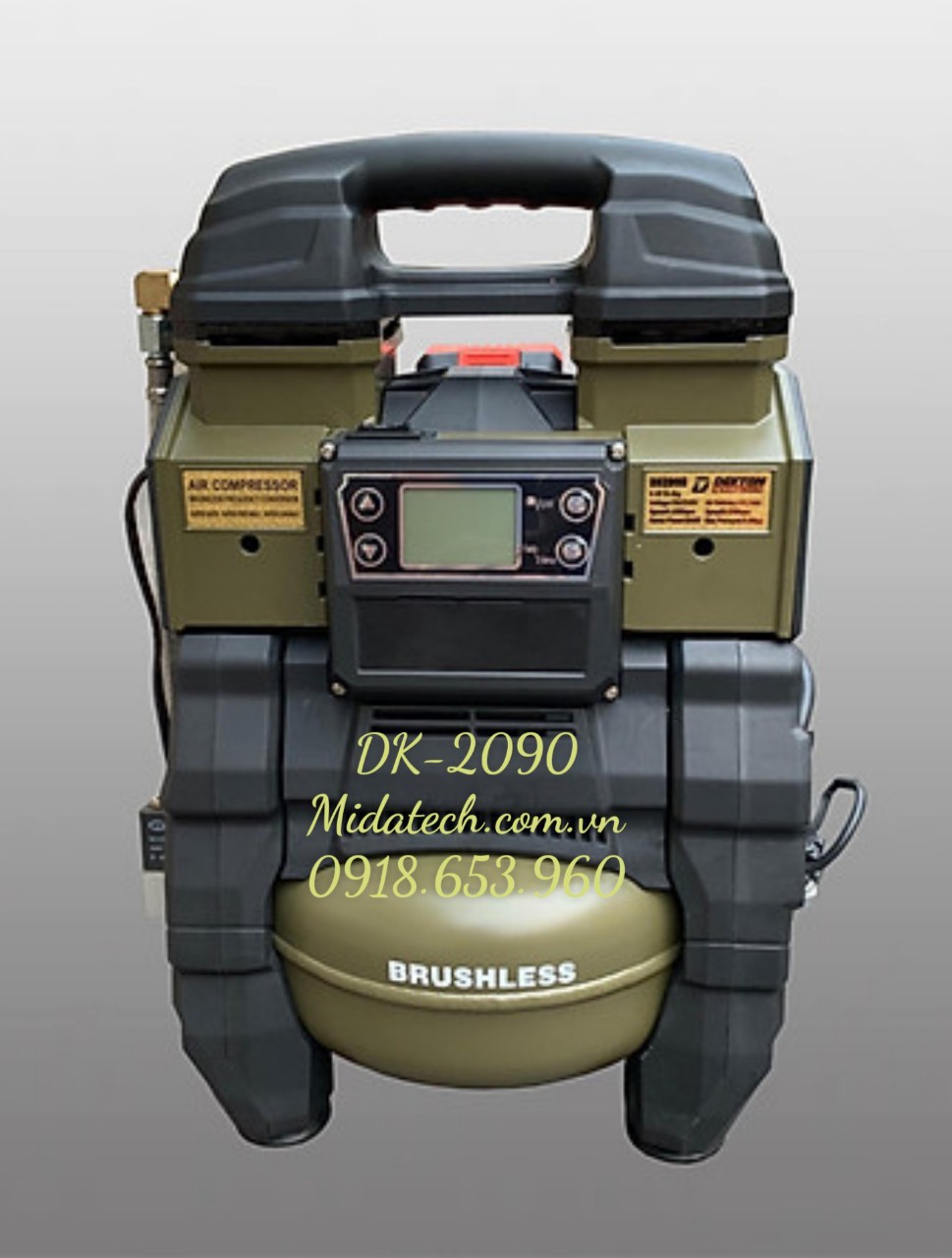 Nén khí Brushless DEKTON DK-2090 ( Pin & Điện )