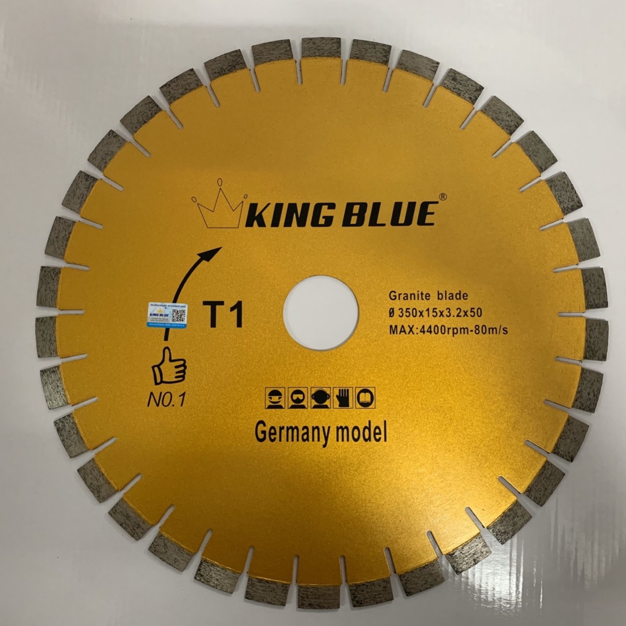 LƯỠI CẮT ĐÁ GRANITE  KING BLUE T1