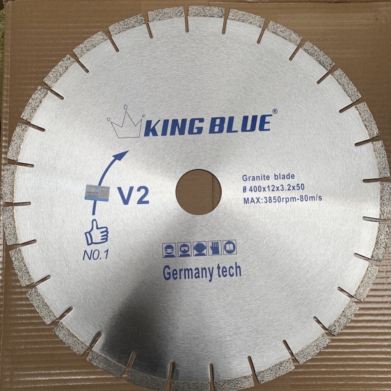 LƯỠI CẮT ĐÁ GRANITE KING BLUE V2