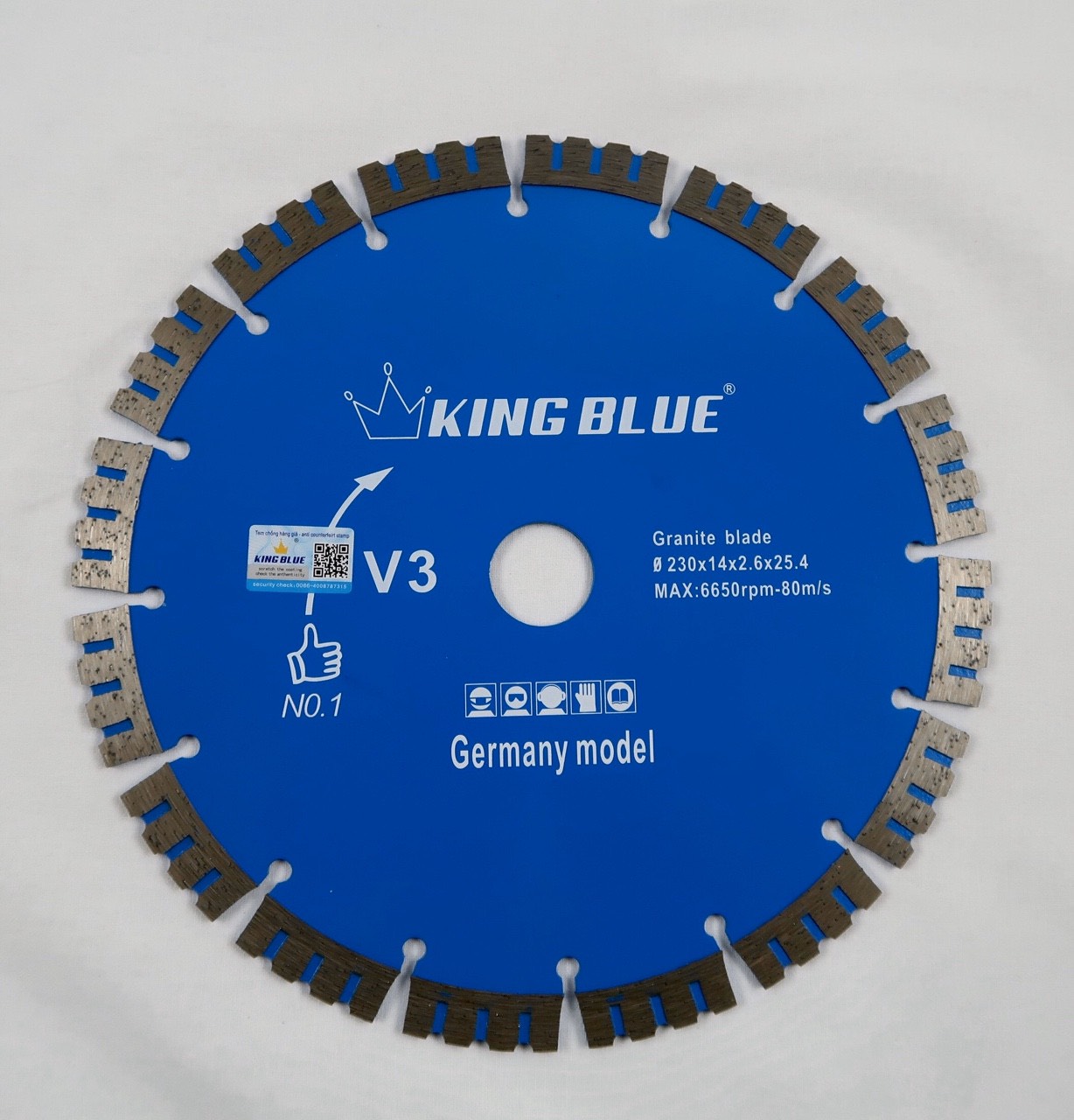 LƯỠI CẮT ĐÁ GRANITE KING BLUE V3