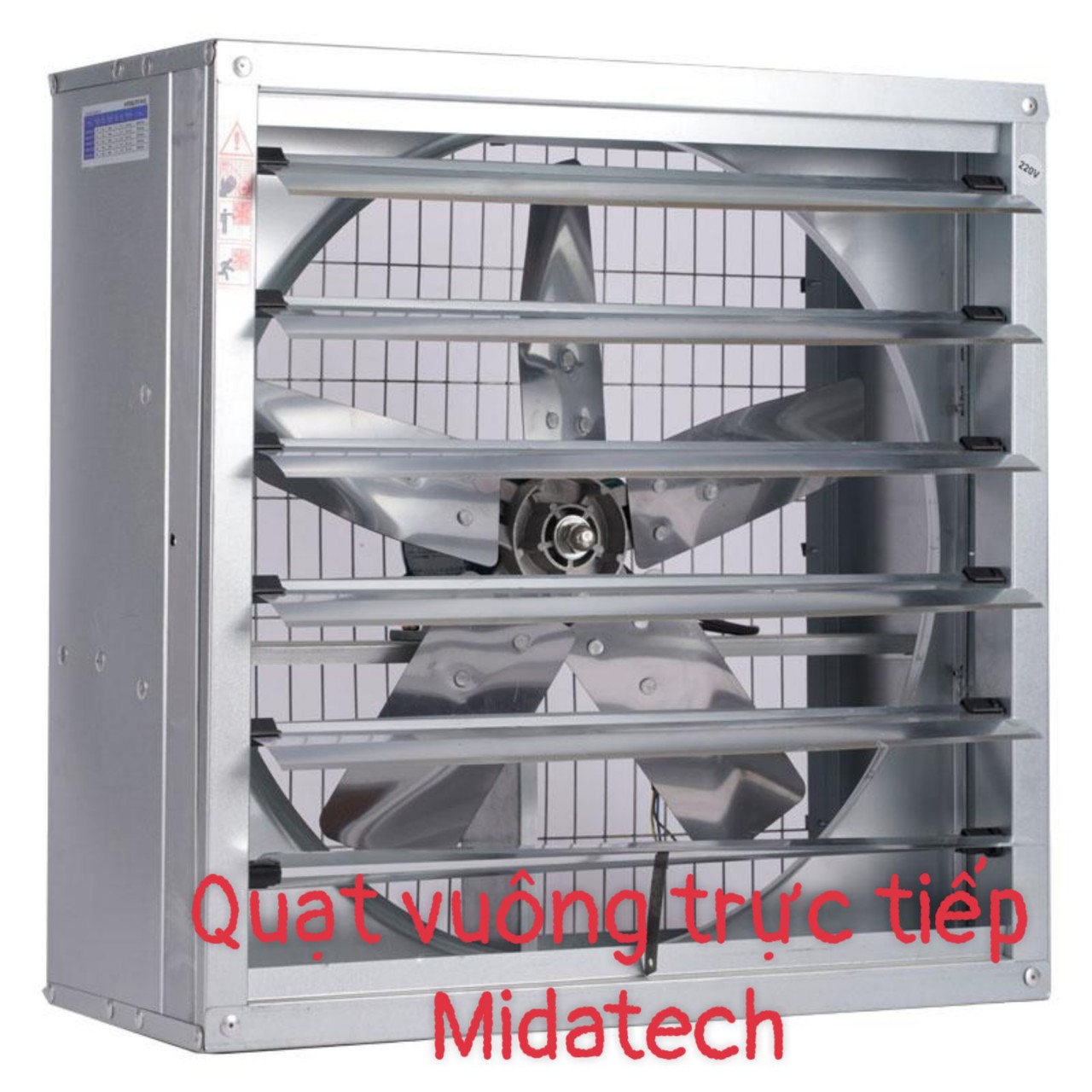 Quạt cộng nghiệp vuông trực tiếp