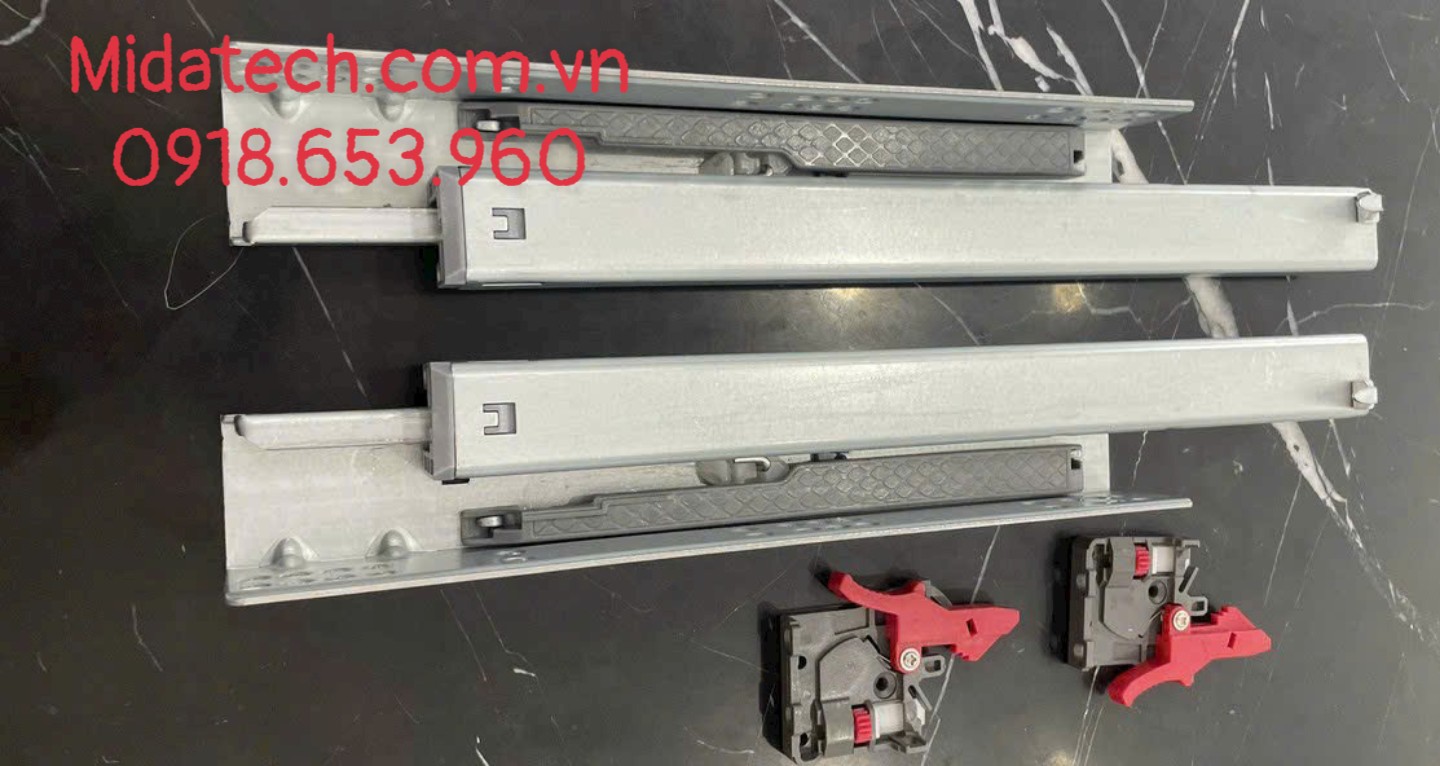 Ray âm giảm chấn khóa chốt