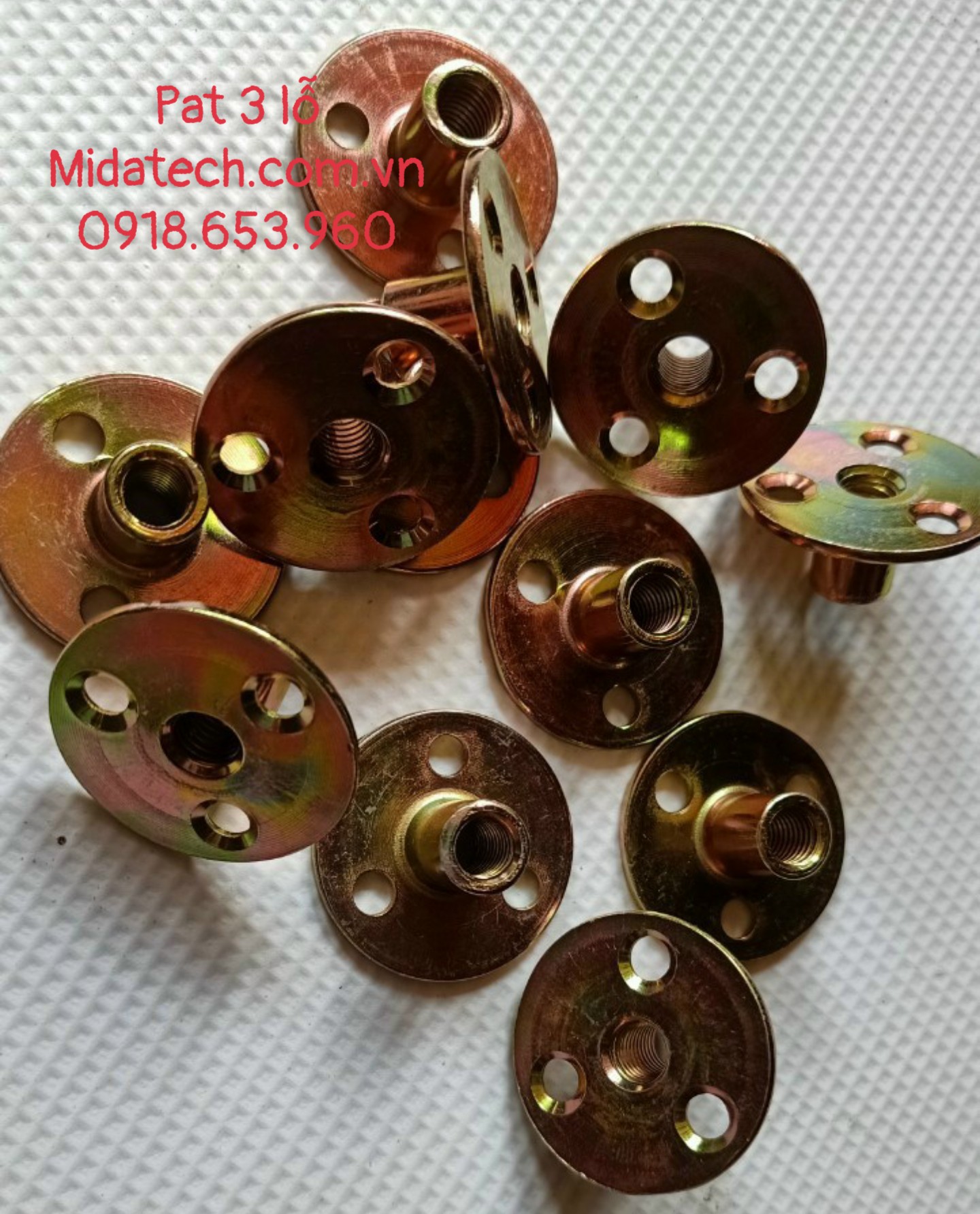 Pát 3 lổ M8, M10
