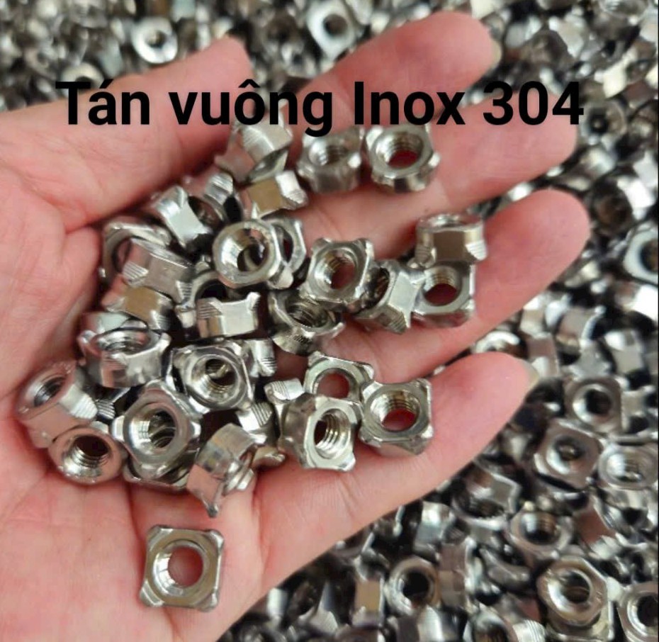 TÁN INOX VUÔNG 201, 304