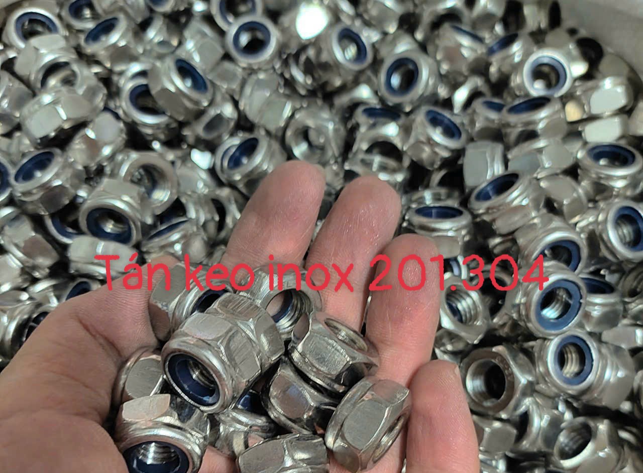 Tán keo inox 201, 304